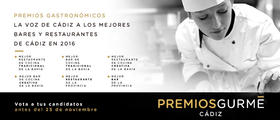 Premios Gurmé Cádiz 2016